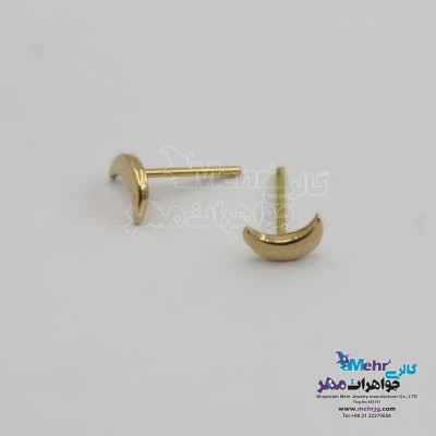 گوشواره طلا - طرح هلال