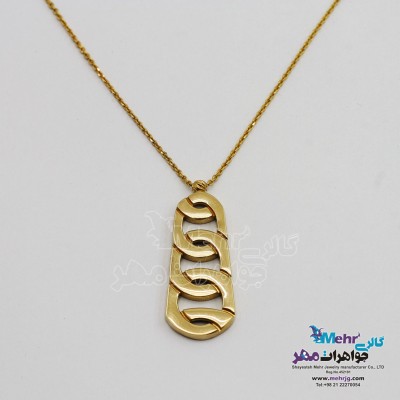 گردنبند طلا - طرح کارتیه