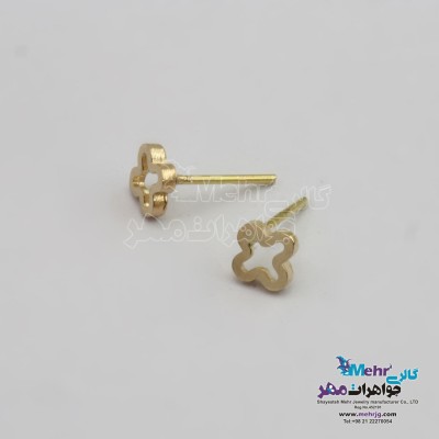 گوشواره طلا - طرح ون کلیف