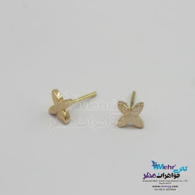 گوشواره طلا - طرح ون کلیف