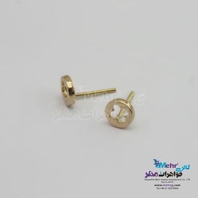 گوشواره طلا - طرح ون کلیف