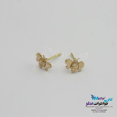 گوشواره طلا - طرح زنبور