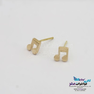 گوشواره طلا - طرح نت موسیقی