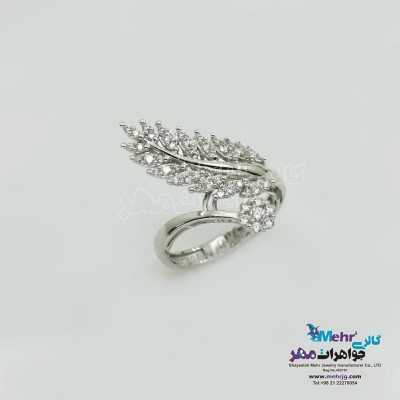 انگشتر طلا - طرح خوشه ای