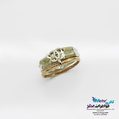 انگشتر طلا - طرح شانل