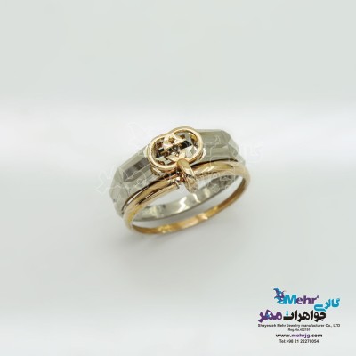 انگشتر طلا - طرح گوچی