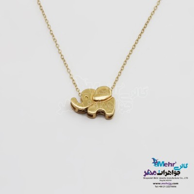 گردنبند طلا - طرح فیل