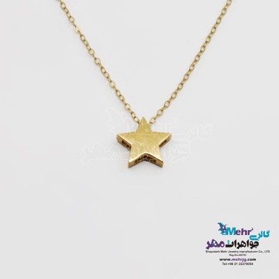 گردنبند طلا - طرح ستاره