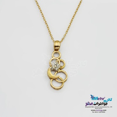 گردنبند طلا - طرح برمس
