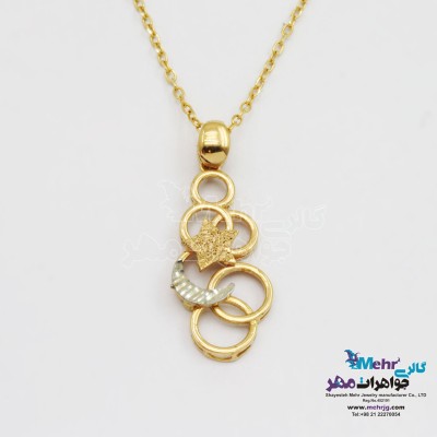 گردنبند طلا - طرح برمس