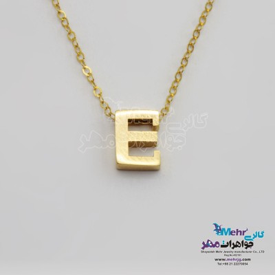 گردنبند طلا – طرح حروف لاتین