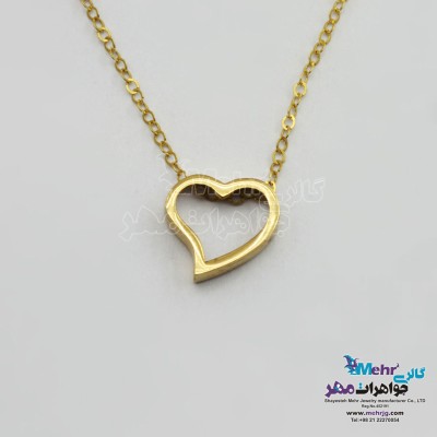 گردنبند طلا – طرح قلب