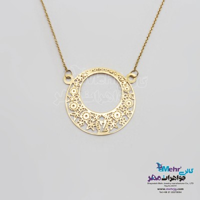گردنبند طلا – طرح لویی ویتون