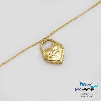 دستبند طلا - طرح قلب