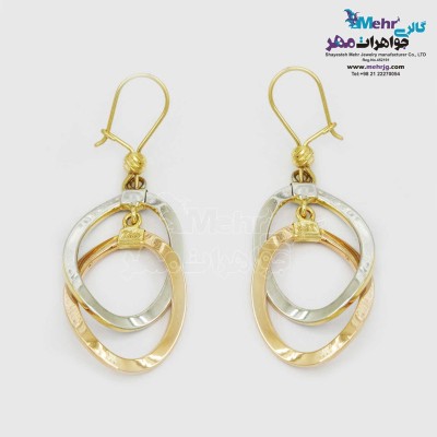 گوشواره گیره ای طلا - طرح دیوید یورمن