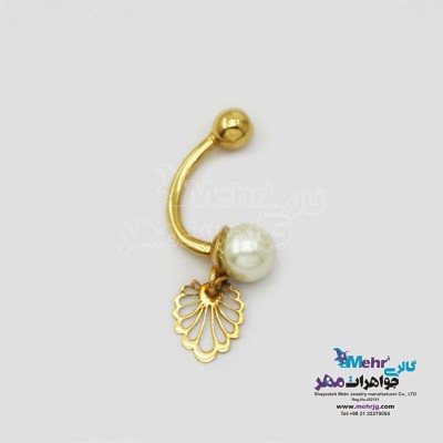 پیرسینگ طلا – طرح طاووس