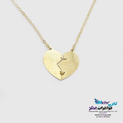 گردنبند طلا – طرح قلب