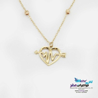 گردنبند طلا – طرح قلب