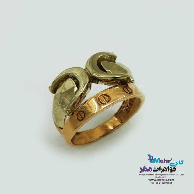 انگشتر طلا- طرح دیور