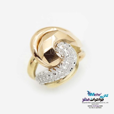 انگشتر طلا- طرح تراش