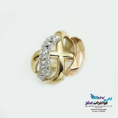 انگشتر طلا- طرح تراش