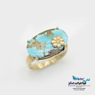 انگشتر طلا- طرح لوتوس