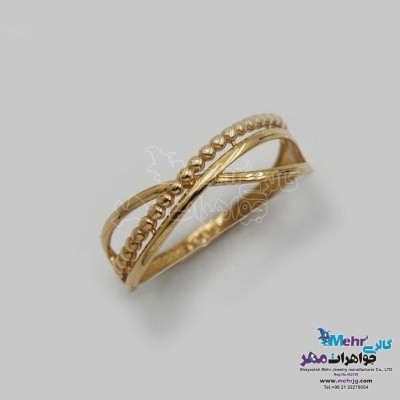 انگشتر طلا- طرح بینهایت