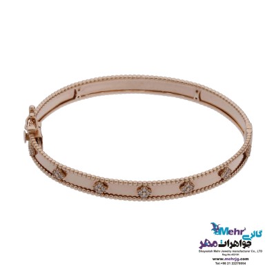 دستبند النگویی طلا - طرح ونکلیف