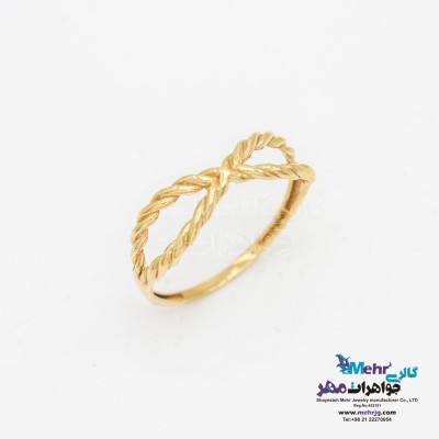انگشتر طلا - طرح بی نهایت