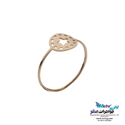 انگشتر طلا - طرح ستاره