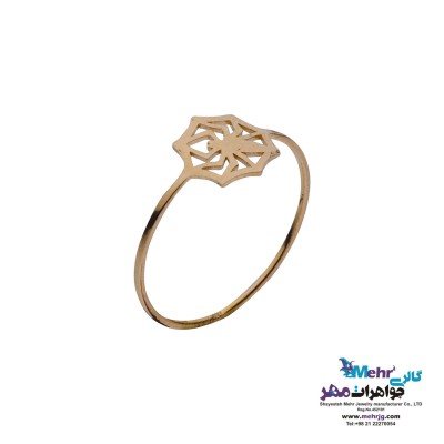 انگشتر طلا - طرح عنکبوت