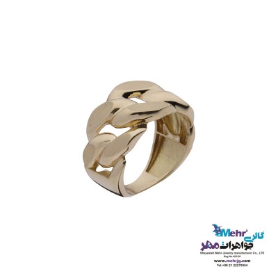 انگشتر طلا - طرح کارتیه