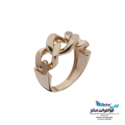 انگشتر طلا - طرح کارتیه