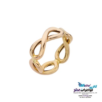 انگشتر طلا - طرح بی نهایت