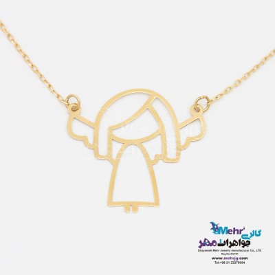 گردنبند طلا - طرح فرشته