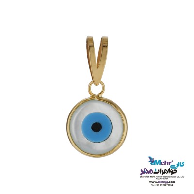 آویز طلا - طرح چشم نظر