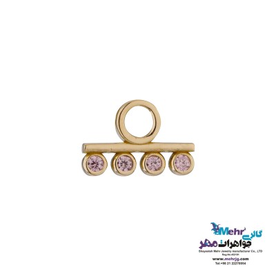 آویز طلا - طرح هندسی