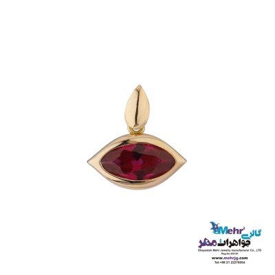 آویز طلا - طرح چشم