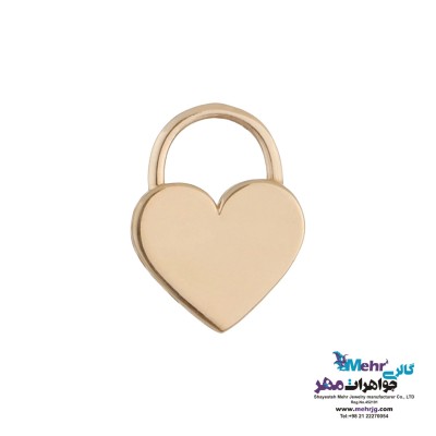آویز طلا - طرح قلب