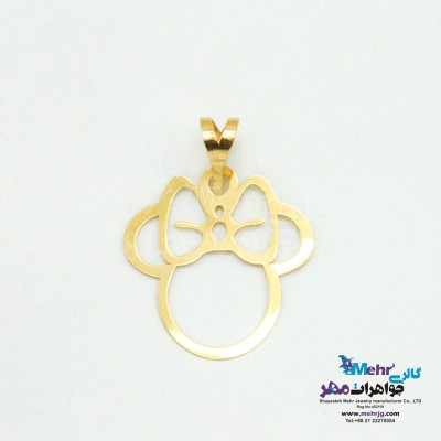 آویز طلا - طرح میکی موس
