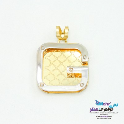 آویز طلا - طرح گوچی