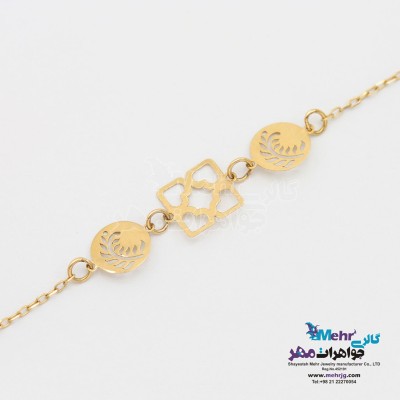 دستنبد طلا - طرح گندم