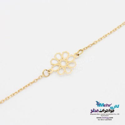 دستبند طلا - طرح هندسی