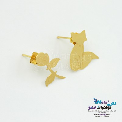 گوشواره طلا - طرح شازده کوچولو
