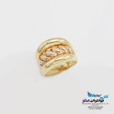 انگشتر طلا - طرح تراش