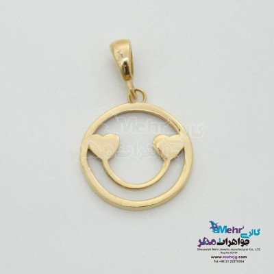 آویز طلا - طرح استیکر