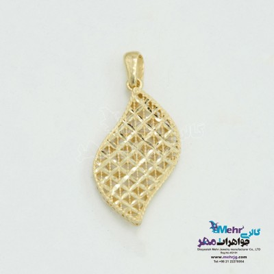آویز طلا - طرح تراش