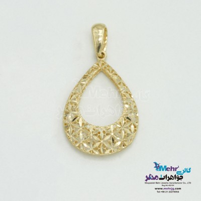آویز طلا - طرح تراش