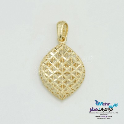 آویز طلا - طرح تراش