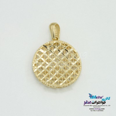 آویز طلا - طرح تراش